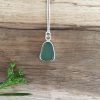 Green Seaglass Necklace - Swanpool
