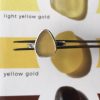 Yellow Gold Seaglass Ring - Nansidwell