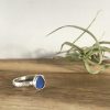 Cobalt Blue Seaglass Ring